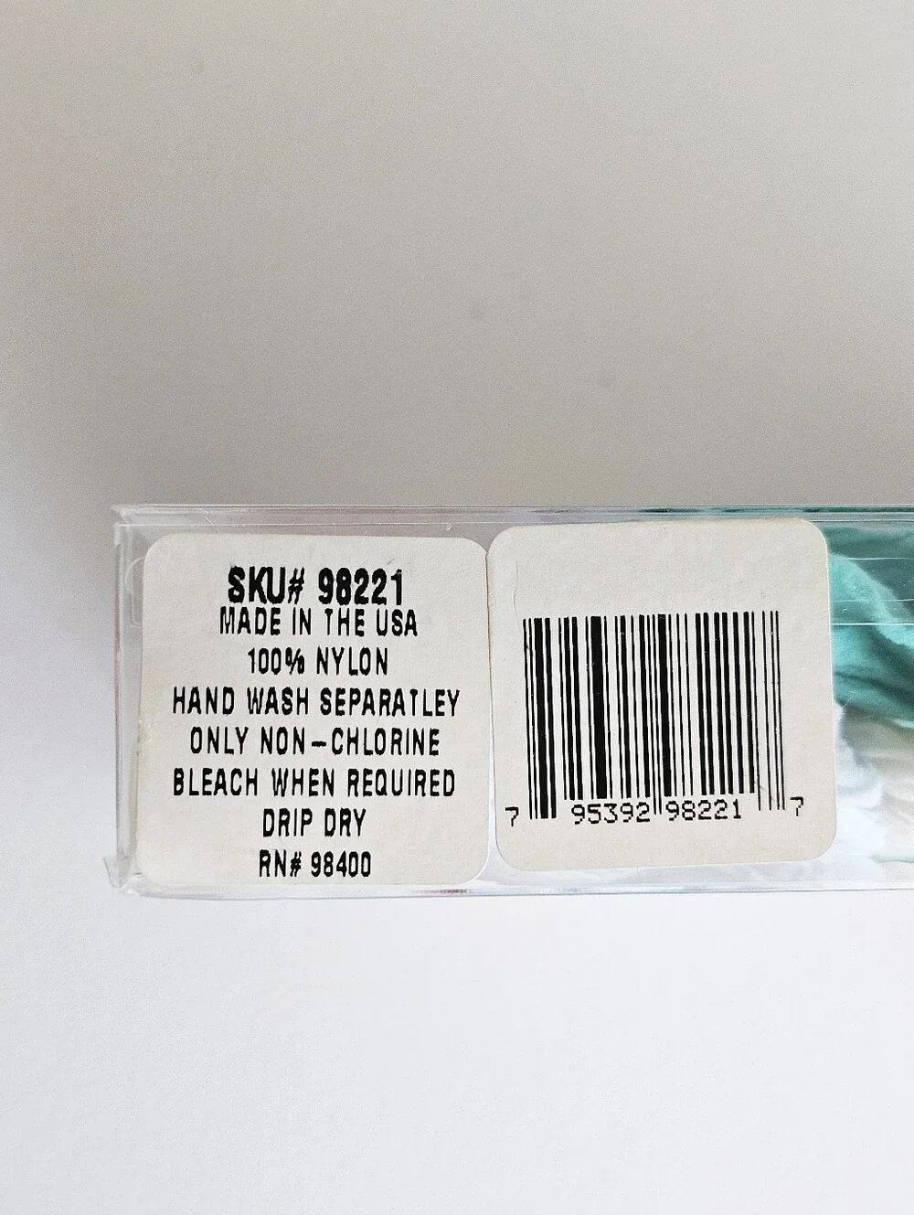 Vintage Deadstock Crinkle Nylon Anklet Socks 12 Pair Set USA Made NOS